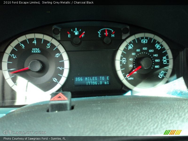  2010 Escape Limited Limited Gauges