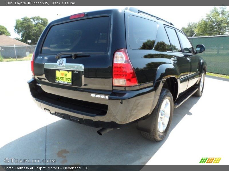 Black / Taupe 2009 Toyota 4Runner SR5
