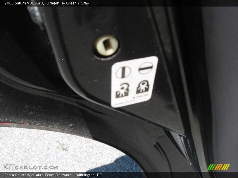 Dragon Fly Green / Gray 2005 Saturn VUE AWD
