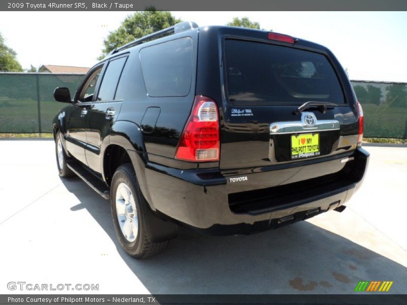 Black / Taupe 2009 Toyota 4Runner SR5