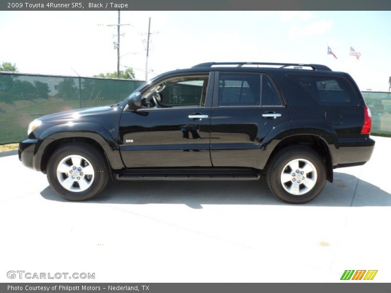 Black / Taupe 2009 Toyota 4Runner SR5