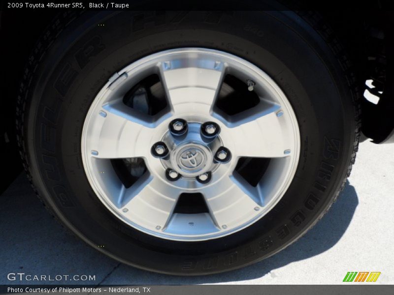 Black / Taupe 2009 Toyota 4Runner SR5