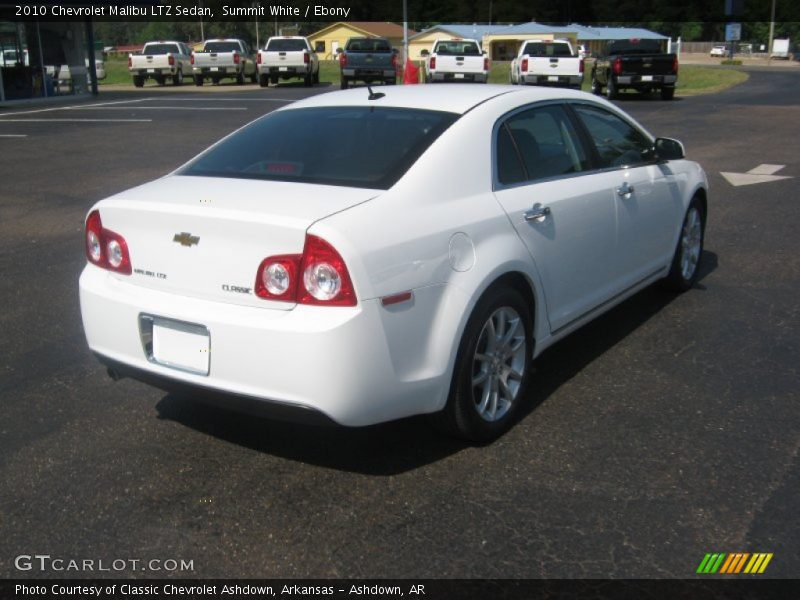 Summit White / Ebony 2010 Chevrolet Malibu LTZ Sedan