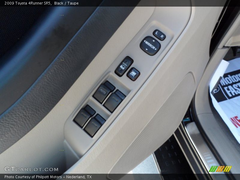 Controls of 2009 4Runner SR5