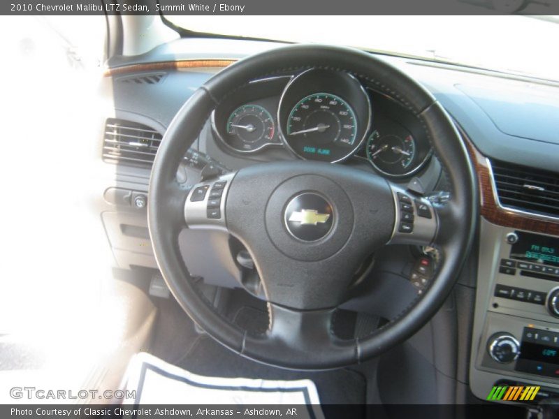 Summit White / Ebony 2010 Chevrolet Malibu LTZ Sedan