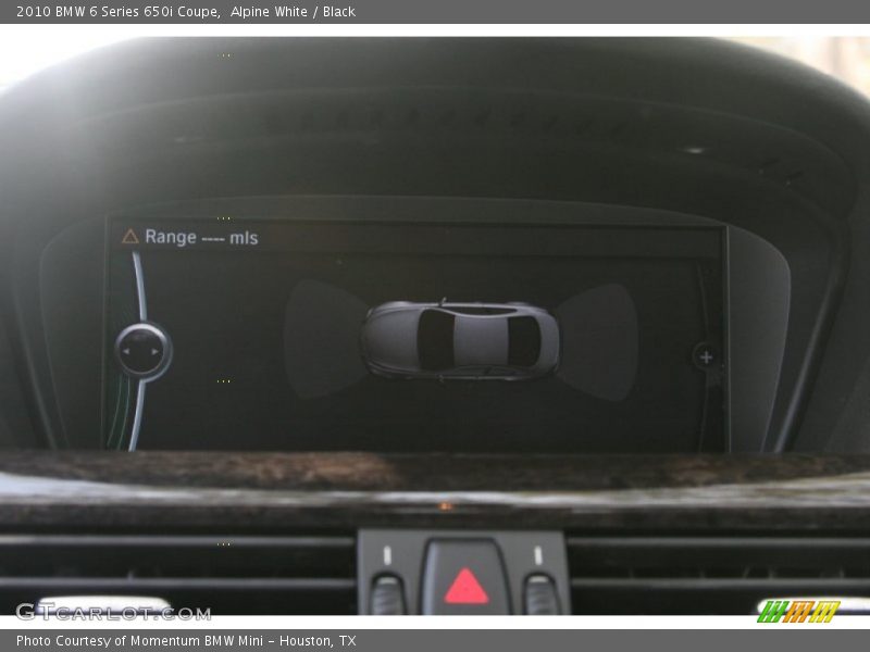 Alpine White / Black 2010 BMW 6 Series 650i Coupe