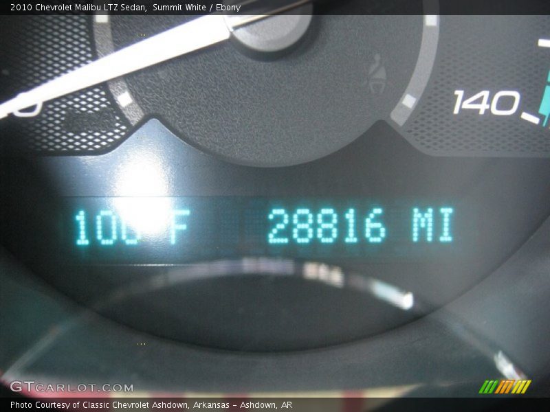 Summit White / Ebony 2010 Chevrolet Malibu LTZ Sedan