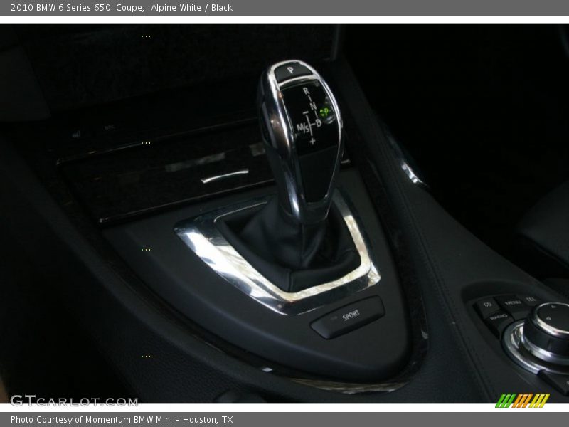Alpine White / Black 2010 BMW 6 Series 650i Coupe