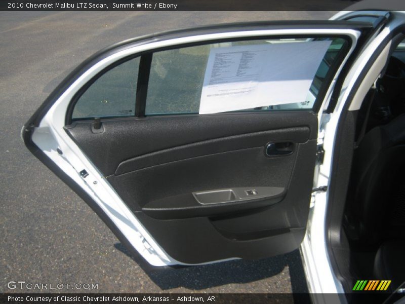 Summit White / Ebony 2010 Chevrolet Malibu LTZ Sedan