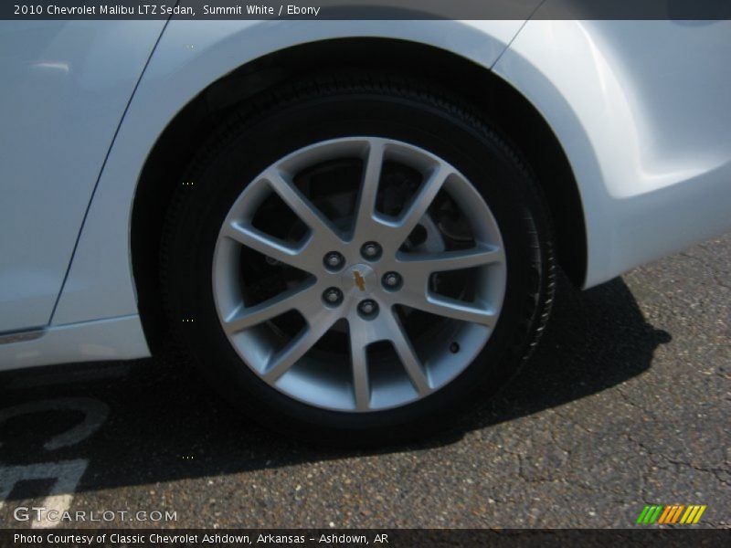 Summit White / Ebony 2010 Chevrolet Malibu LTZ Sedan