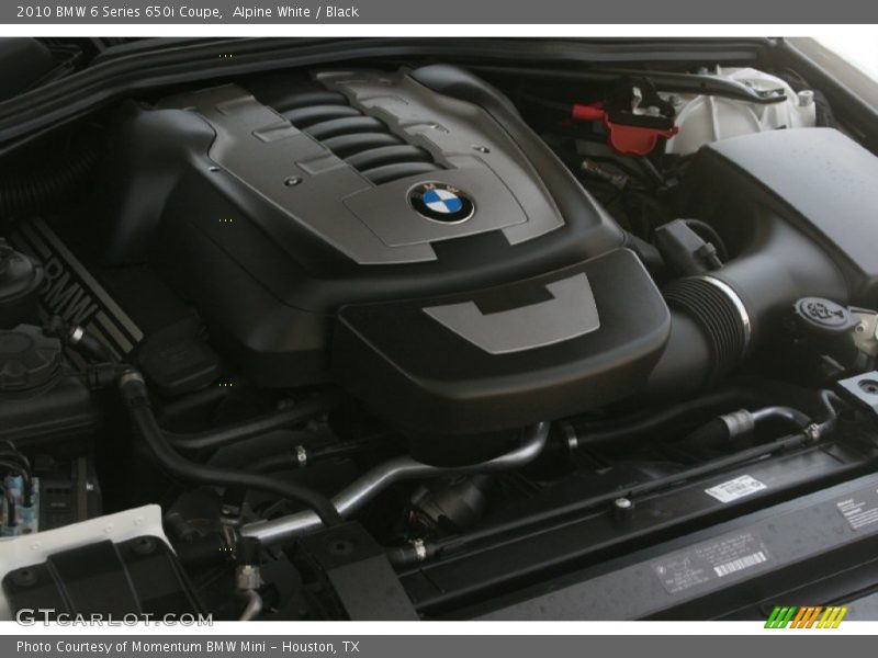 Alpine White / Black 2010 BMW 6 Series 650i Coupe