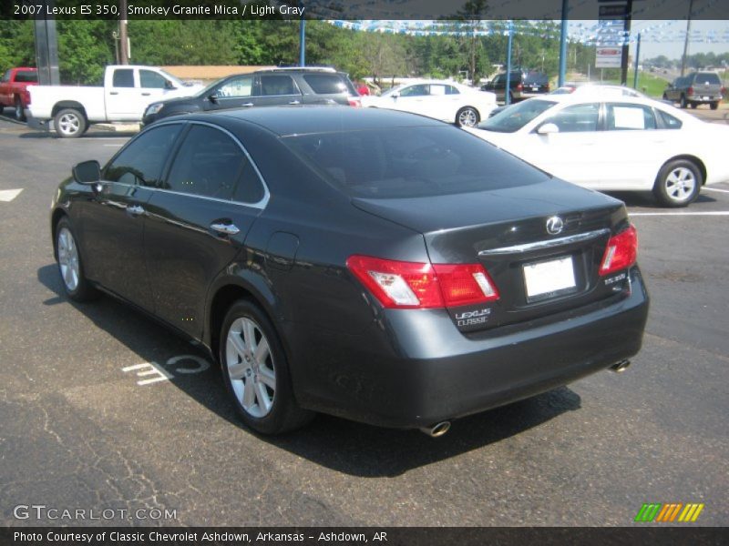 Smokey Granite Mica / Light Gray 2007 Lexus ES 350