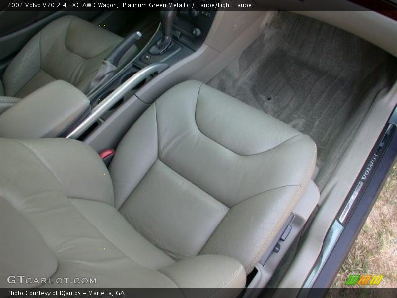 Platinum Green Metallic / Taupe/Light Taupe 2002 Volvo V70 2.4T XC AWD Wagon