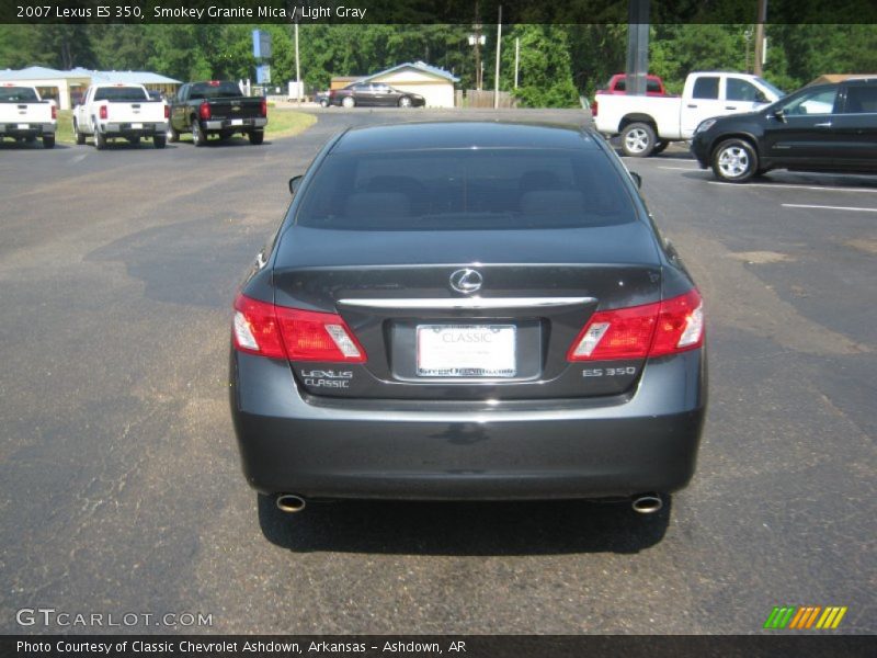 Smokey Granite Mica / Light Gray 2007 Lexus ES 350