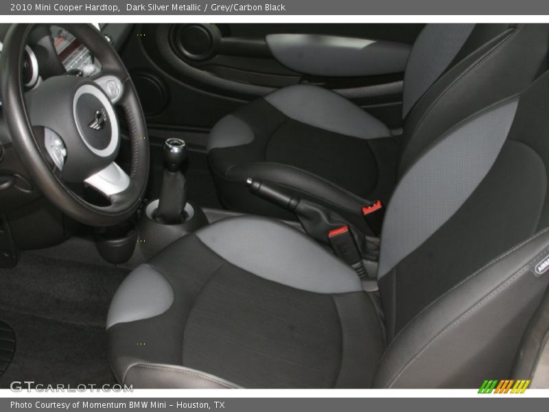 Dark Silver Metallic / Grey/Carbon Black 2010 Mini Cooper Hardtop