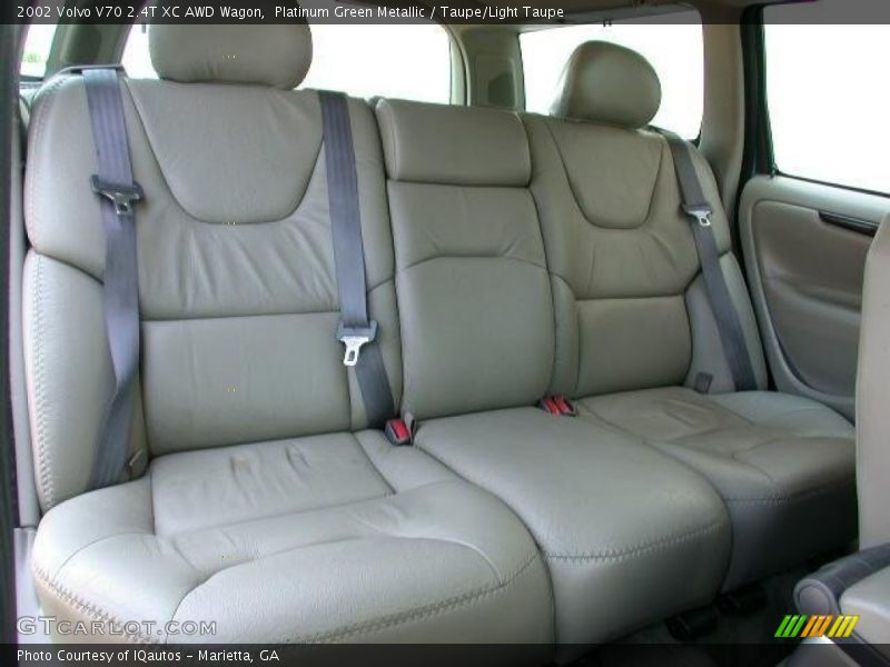 Platinum Green Metallic / Taupe/Light Taupe 2002 Volvo V70 2.4T XC AWD Wagon