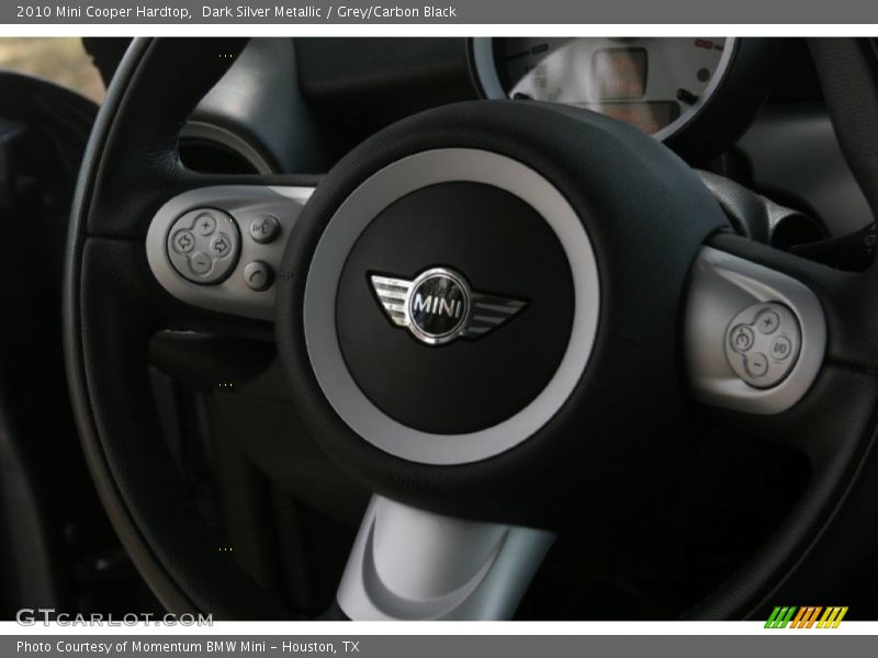 Dark Silver Metallic / Grey/Carbon Black 2010 Mini Cooper Hardtop