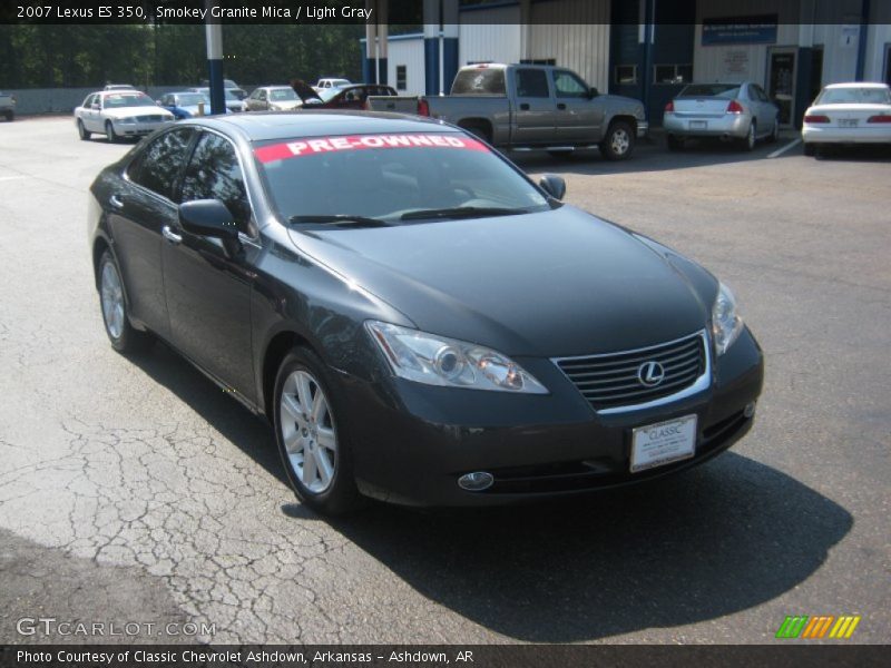 Smokey Granite Mica / Light Gray 2007 Lexus ES 350