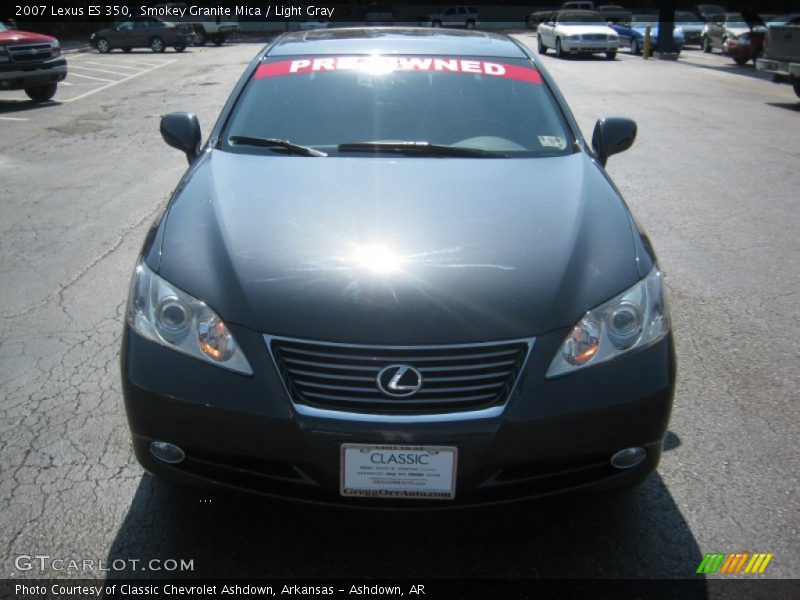 Smokey Granite Mica / Light Gray 2007 Lexus ES 350