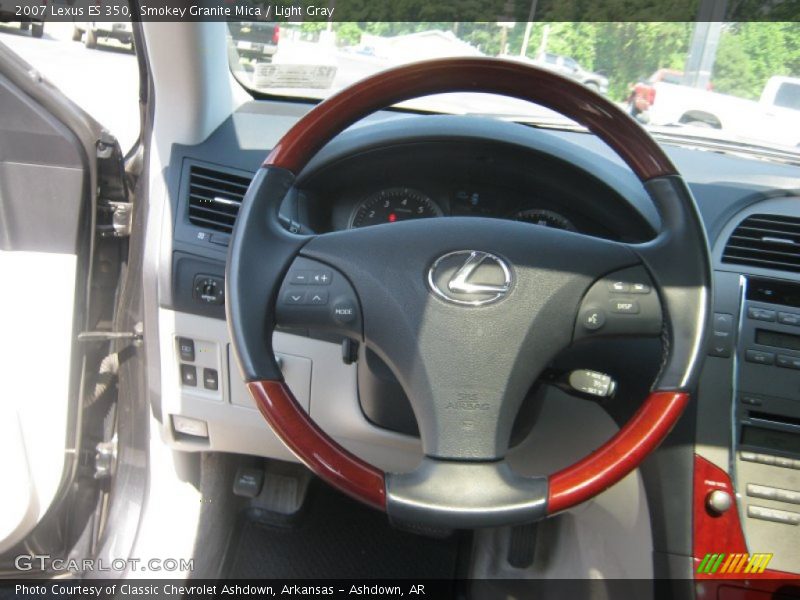 Smokey Granite Mica / Light Gray 2007 Lexus ES 350