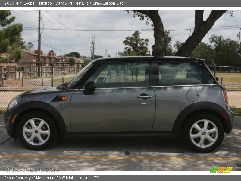 Dark Silver Metallic / Grey/Carbon Black 2010 Mini Cooper Hardtop