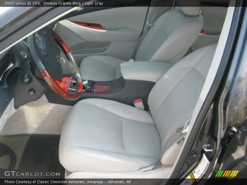 Smokey Granite Mica / Light Gray 2007 Lexus ES 350