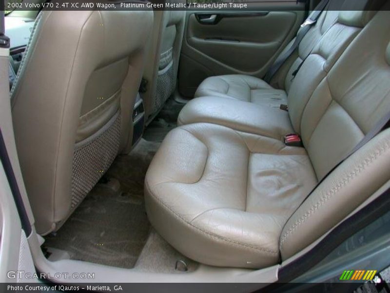 Platinum Green Metallic / Taupe/Light Taupe 2002 Volvo V70 2.4T XC AWD Wagon