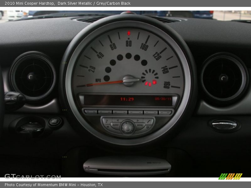 Dark Silver Metallic / Grey/Carbon Black 2010 Mini Cooper Hardtop