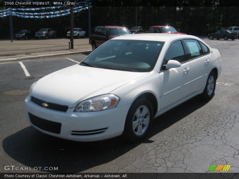White / Gray 2006 Chevrolet Impala LT