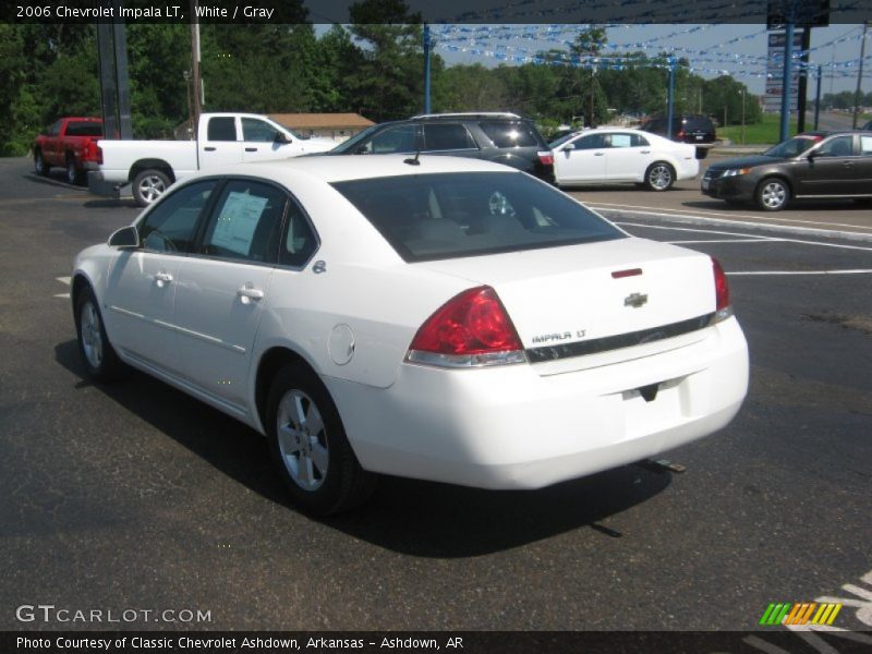 White / Gray 2006 Chevrolet Impala LT