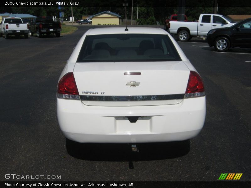 White / Gray 2006 Chevrolet Impala LT