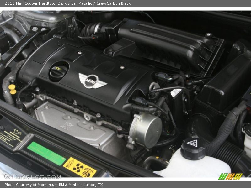 Dark Silver Metallic / Grey/Carbon Black 2010 Mini Cooper Hardtop
