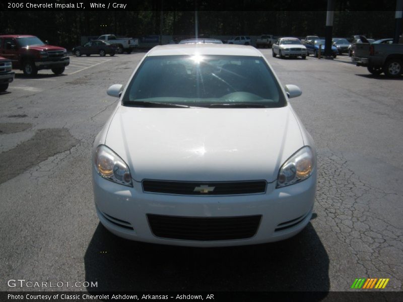 White / Gray 2006 Chevrolet Impala LT