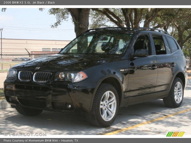 Jet Black / Black 2006 BMW X3 3.0i