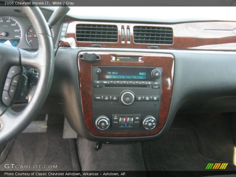 White / Gray 2006 Chevrolet Impala LT