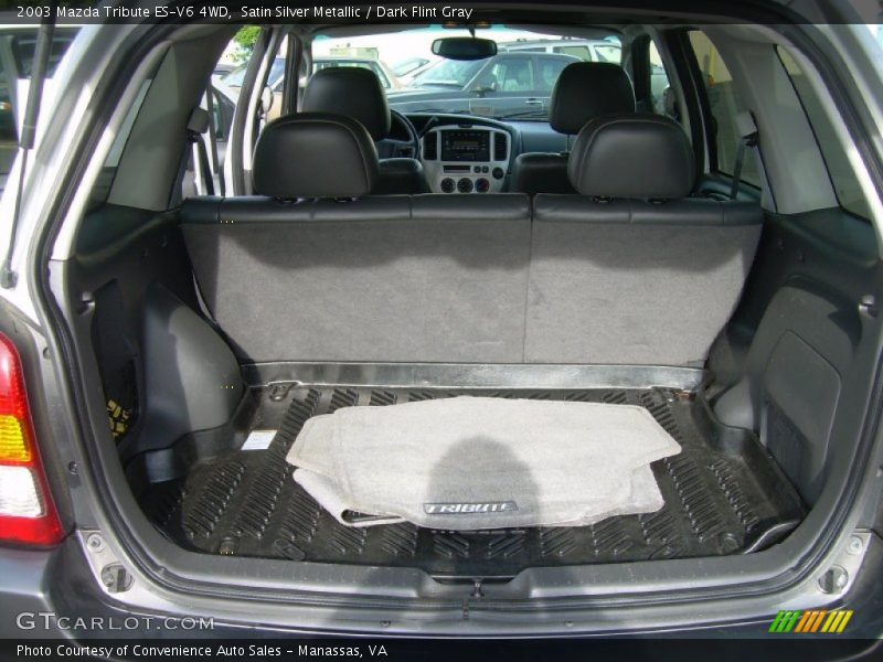 Satin Silver Metallic / Dark Flint Gray 2003 Mazda Tribute ES-V6 4WD