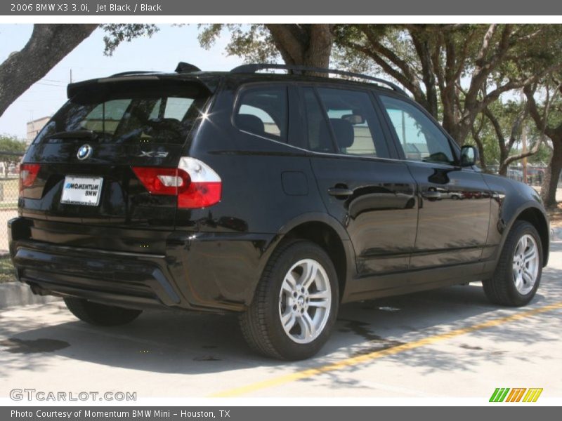 Jet Black / Black 2006 BMW X3 3.0i