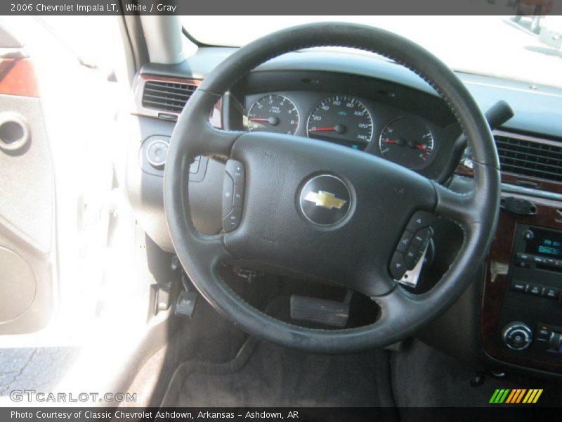White / Gray 2006 Chevrolet Impala LT