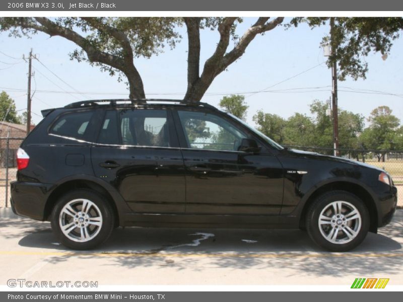 Jet Black / Black 2006 BMW X3 3.0i