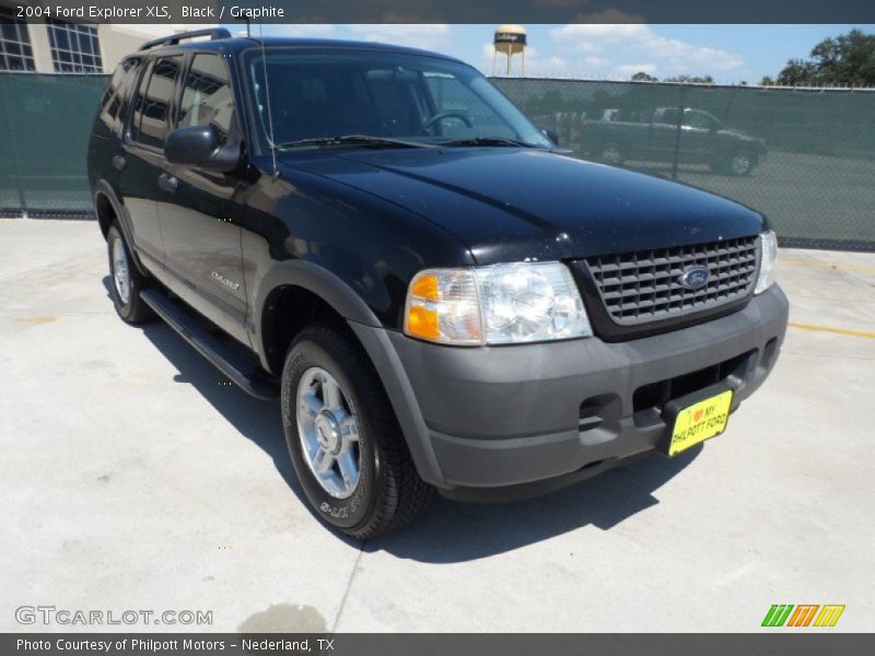 Black / Graphite 2004 Ford Explorer XLS