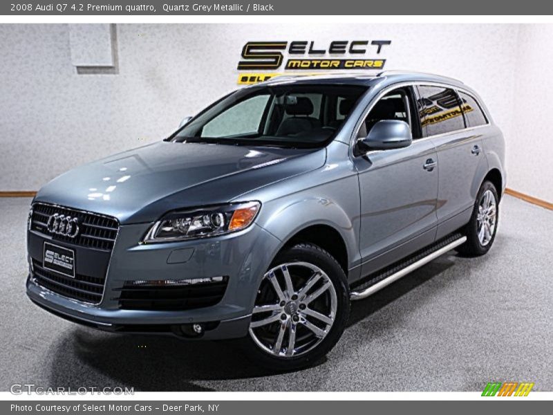Quartz Grey Metallic / Black 2008 Audi Q7 4.2 Premium quattro