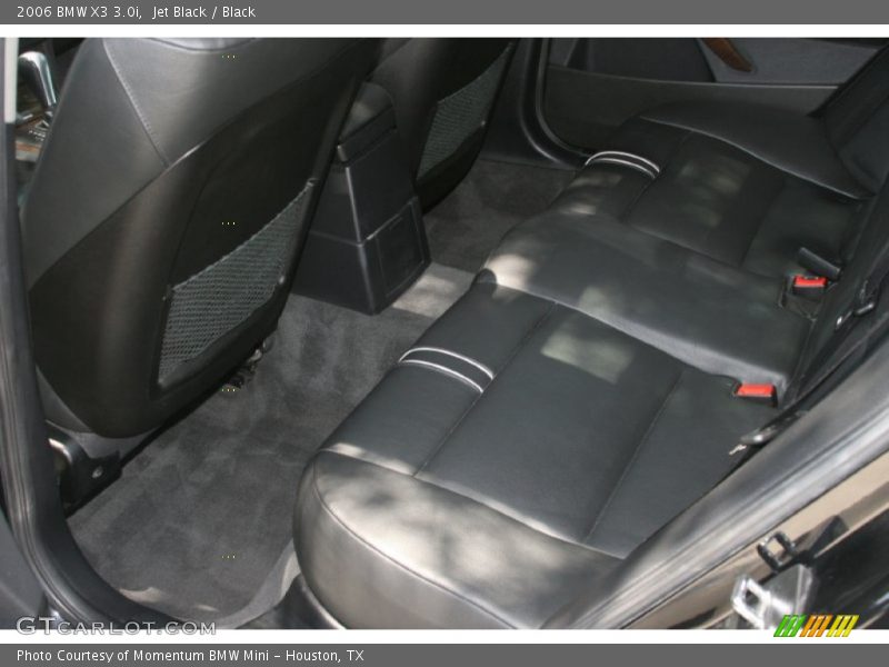 Jet Black / Black 2006 BMW X3 3.0i