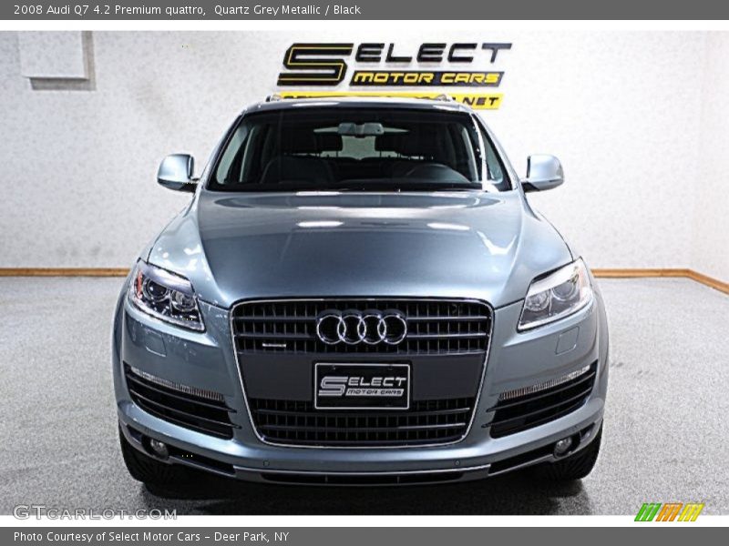 Quartz Grey Metallic / Black 2008 Audi Q7 4.2 Premium quattro