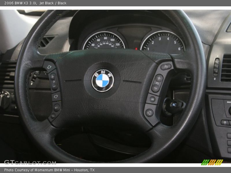 Jet Black / Black 2006 BMW X3 3.0i