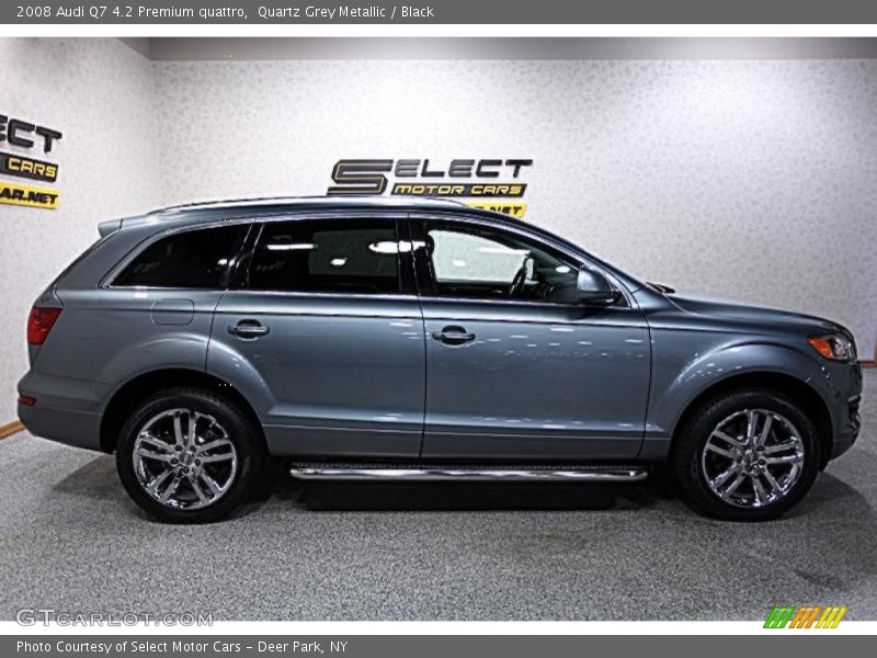 Quartz Grey Metallic / Black 2008 Audi Q7 4.2 Premium quattro