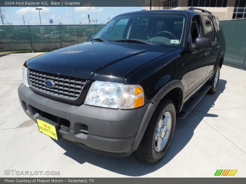 Black / Graphite 2004 Ford Explorer XLS
