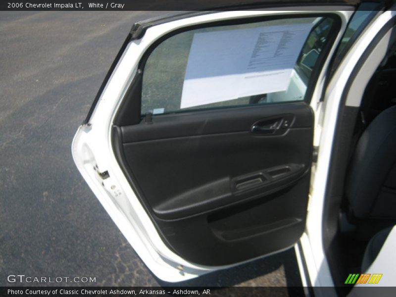 White / Gray 2006 Chevrolet Impala LT