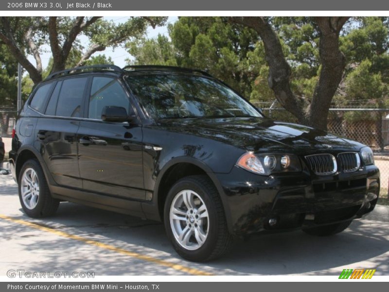 Jet Black / Black 2006 BMW X3 3.0i
