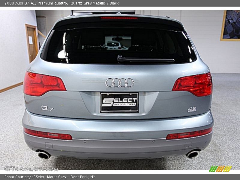 Quartz Grey Metallic / Black 2008 Audi Q7 4.2 Premium quattro