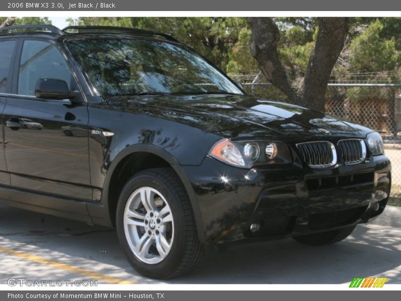 Jet Black / Black 2006 BMW X3 3.0i